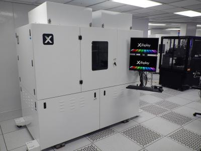 X-Display Corp 300 mm microLED transfer equipment photo