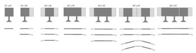 HP composable microLED monitor - setup examples