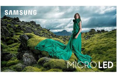 Samsung Electronics 114-inch microLED TV photo