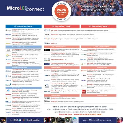 MicroLED Connect Agenda 2024-09 image