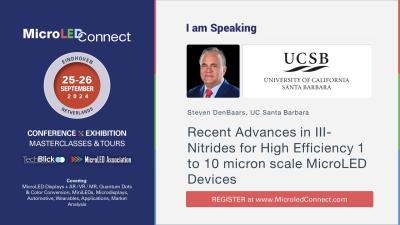 MicroLED-Connect UCSB Prof. Denbaars speaker cadr