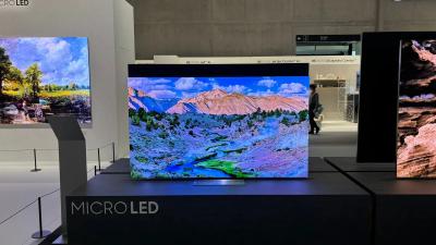 65-inch MicroLED TV prototype, Samsung, IFA 2024